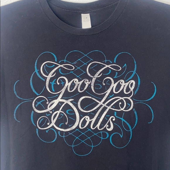 Next Level Apparel Shirts Goo Goo Dolls 20 Concert Tour Tshirt Medium